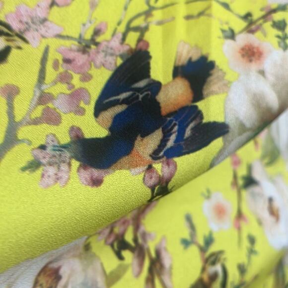 GARCIA FLORAL PRINT MOTIF FLARE SKIRT SIZE L - Picture 4 of 12